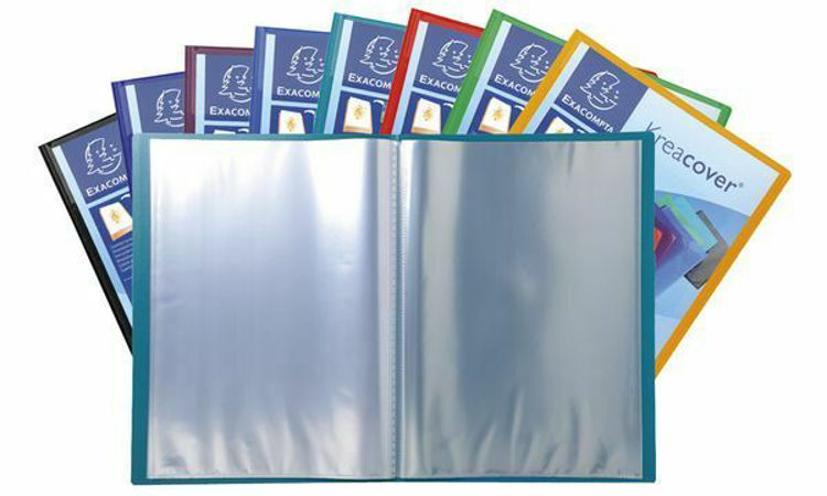 Picture of 7208 DISPLAY BOOK A4 20 POCKETS 40 VIEWS WITH FRONT COVER